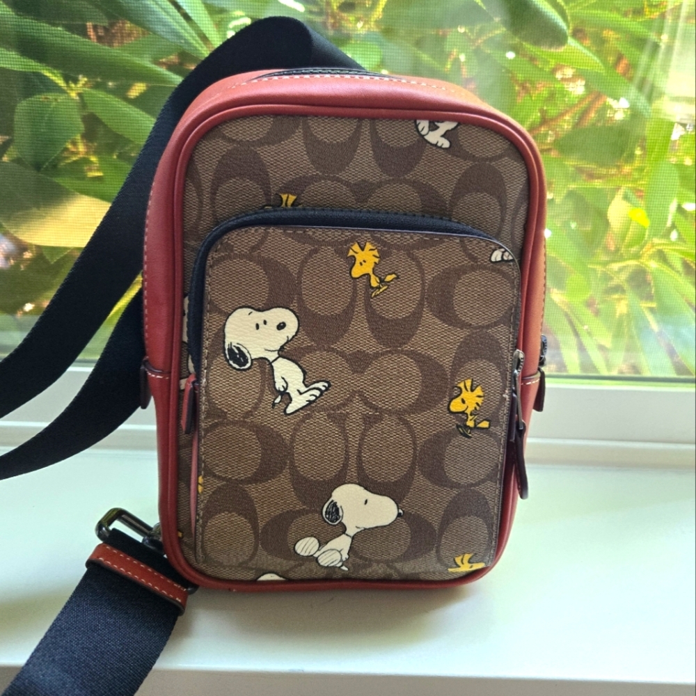 Snoopy Coach Monogram Bag
